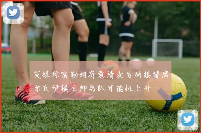 英媒称富勒姆有意请麦肯纳接替席尔瓦伊镇主帅离队可能性上升